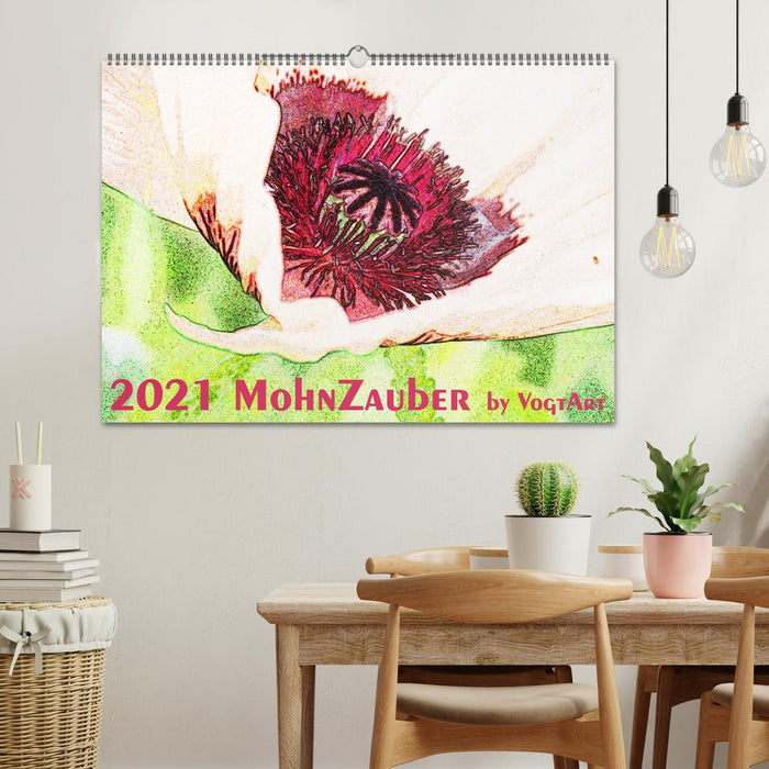 MohnZauber (CALVENDO Wandkalender 2024)