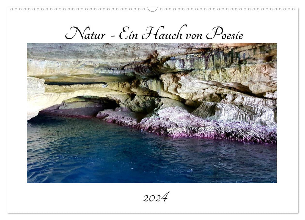 Nature Une touche de poésie (Calendrier mural CALVENDO 2024) 