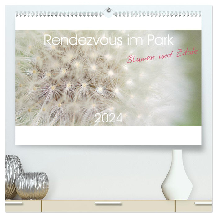 Rendezvous im Park (CALVENDO Premium Wandkalender 2024)