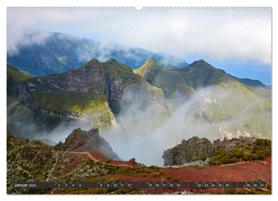 Madeira - Jewel in the Atlantic (CALVENDO wall calendar 2024) 