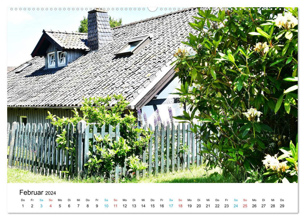 Huppenbroich in the Eifel (CALVENDO Premium Wall Calendar 2024) 