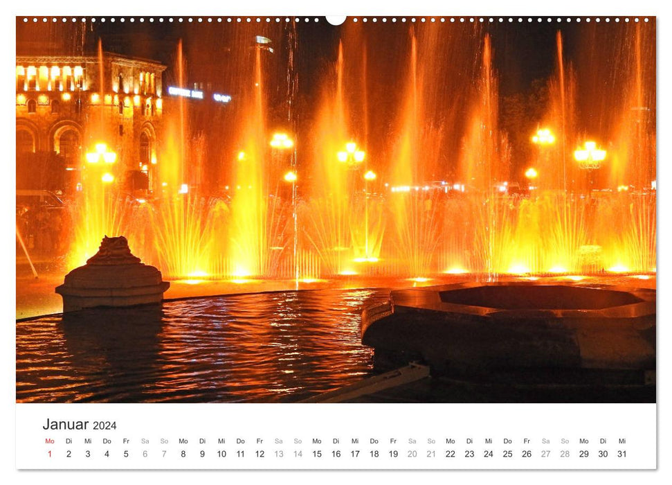 Armenia KULT.L - Culture - Monasteries - Landscapes - Silk Road (CALVENDO Wall Calendar 2024) 