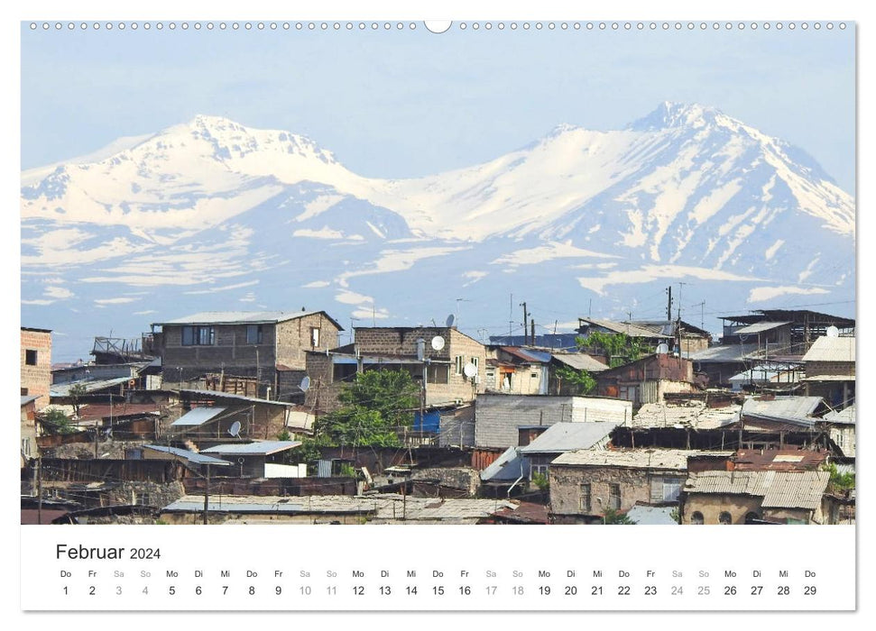 Armenia KULT.L - Culture - Monasteries - Landscapes - Silk Road (CALVENDO Wall Calendar 2024) 