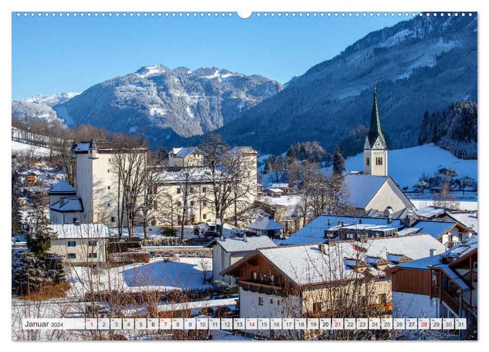 Schöne Grüße aus Goldegg (CALVENDO Wandkalender 2024)