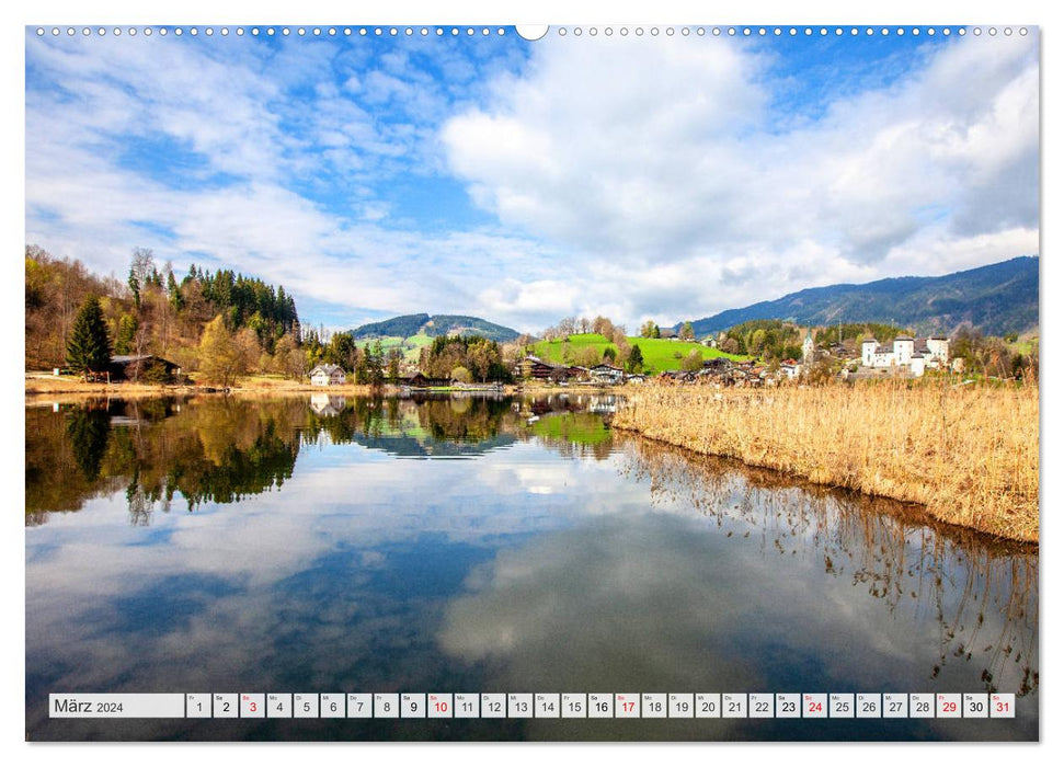 Schöne Grüße aus Goldegg (CALVENDO Wandkalender 2024)