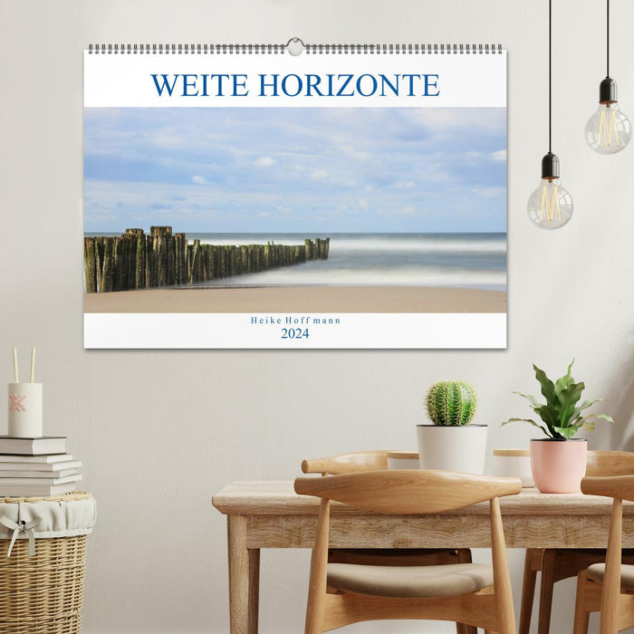 Wide horizons (CALVENDO wall calendar 2024) 