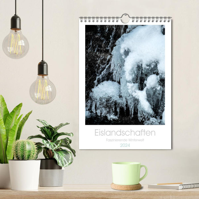 Ice landscapes (CALVENDO wall calendar 2024) 