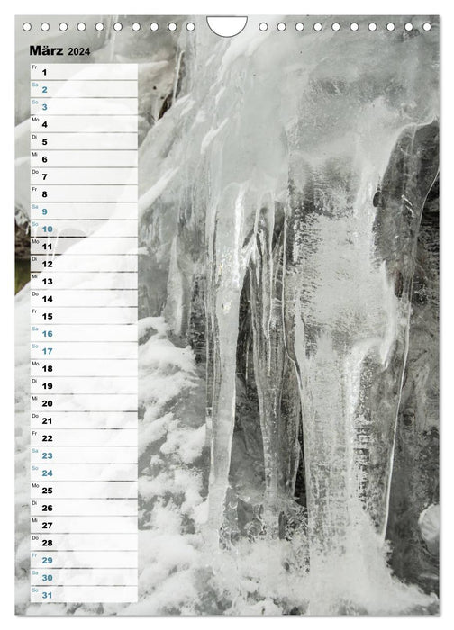 Eislandschaften (CALVENDO Wandkalender 2024)