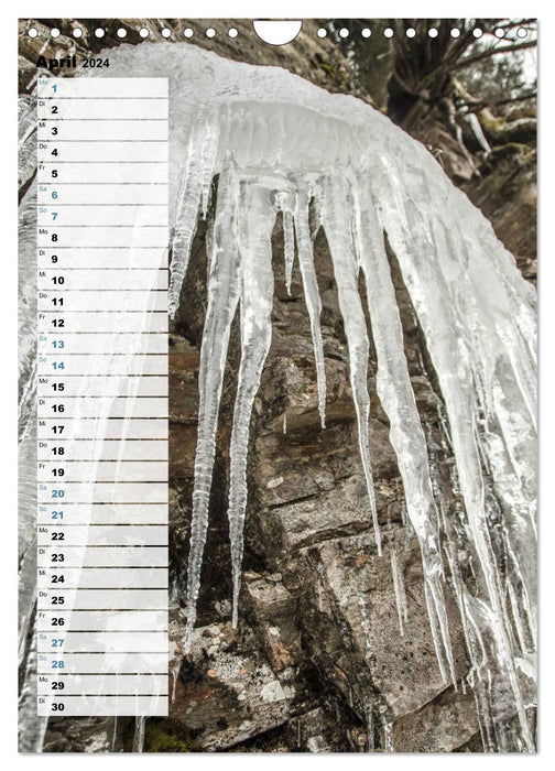 Eislandschaften (CALVENDO Wandkalender 2024)
