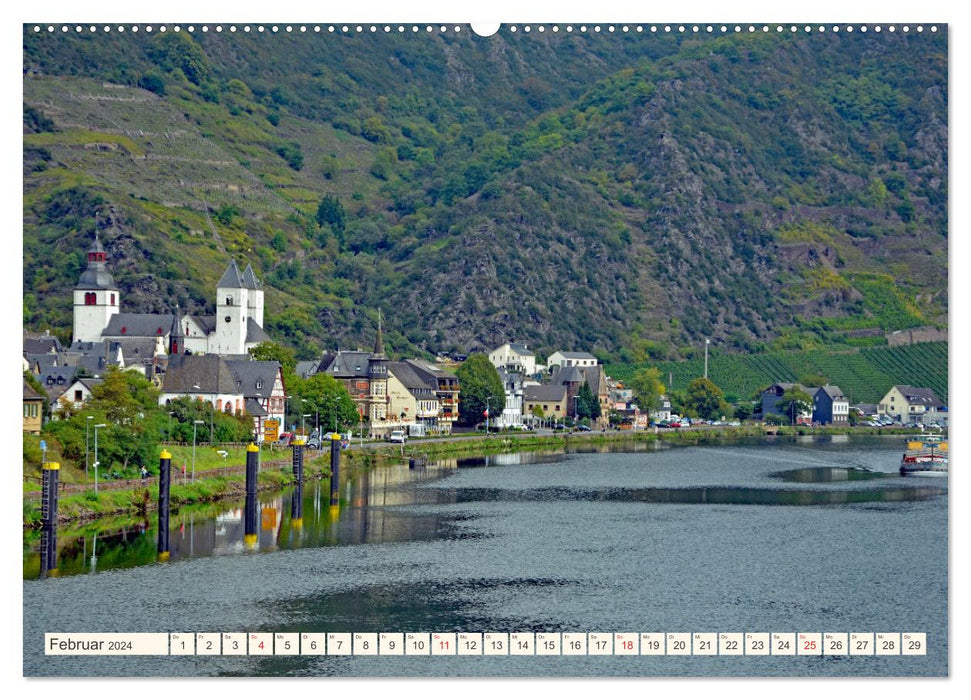 Trip to the Moselle (CALVENDO Premium Wall Calendar 2024) 