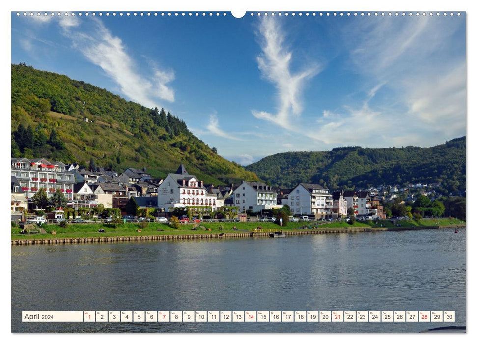 Trip to the Moselle (CALVENDO Premium Wall Calendar 2024) 