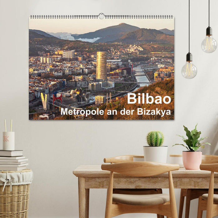Bilbao. Metropolis on the Bay of Biscay. (CALVENDO wall calendar 2024) 