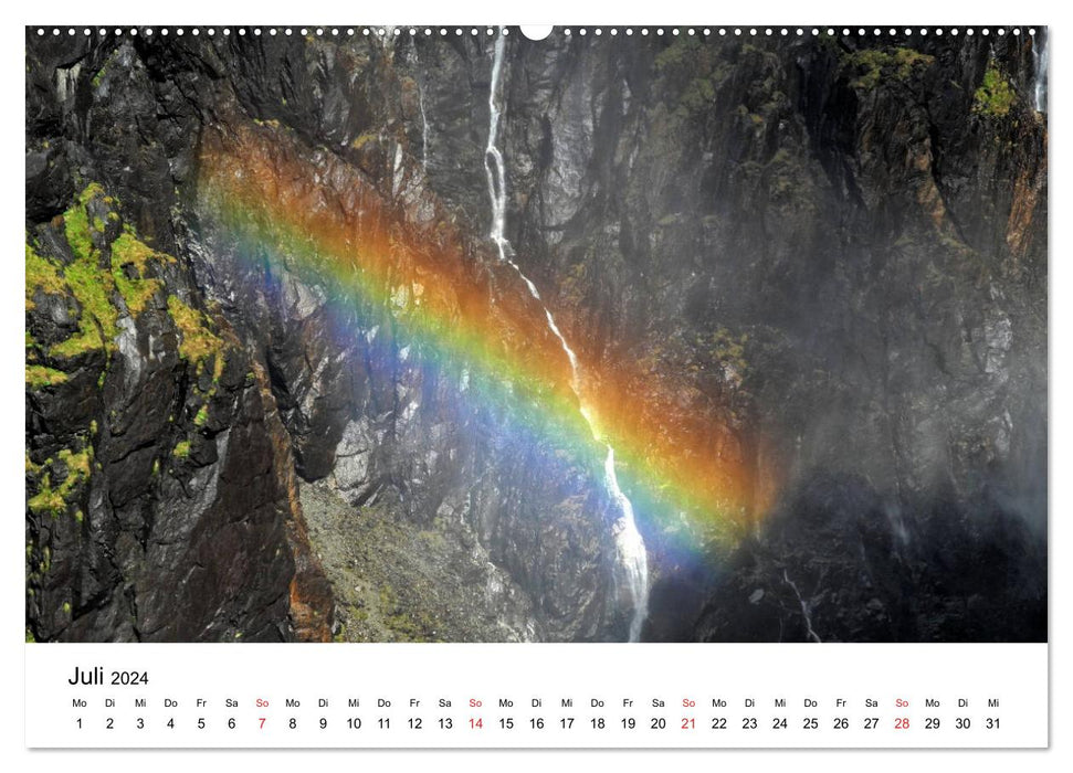 Spring in Southwest Norway (CALVENDO Premium Wall Calendar 2024) 