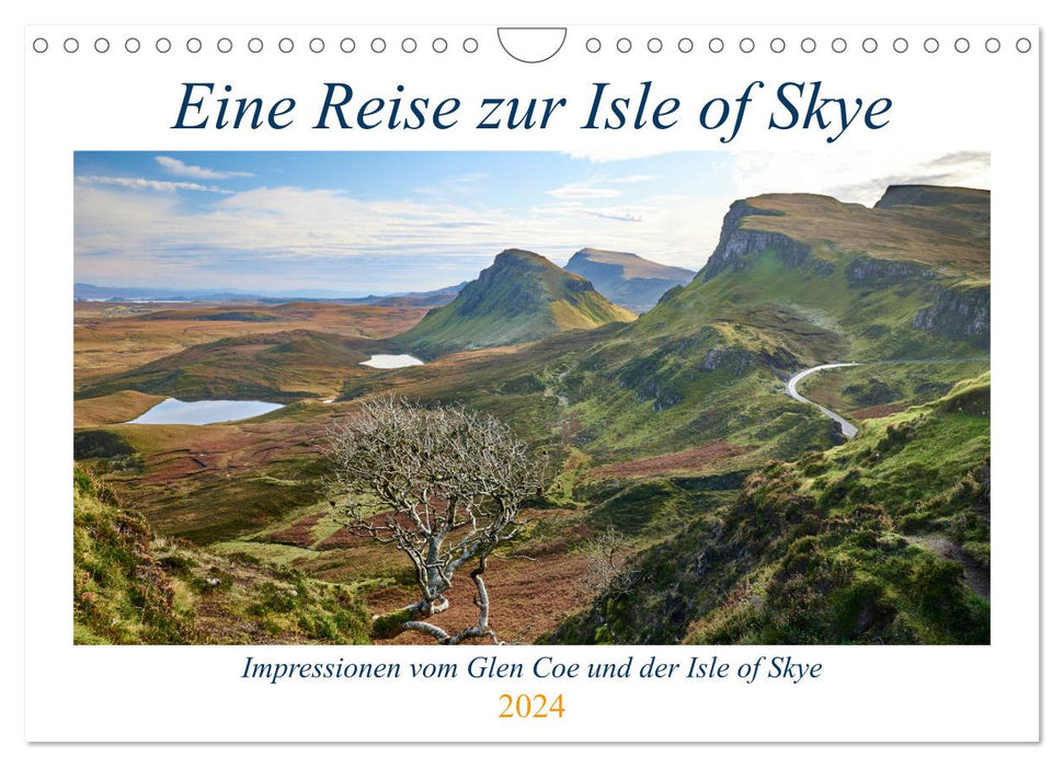 Eine Reise zur Isle of Skye (CALVENDO Wandkalender 2024)