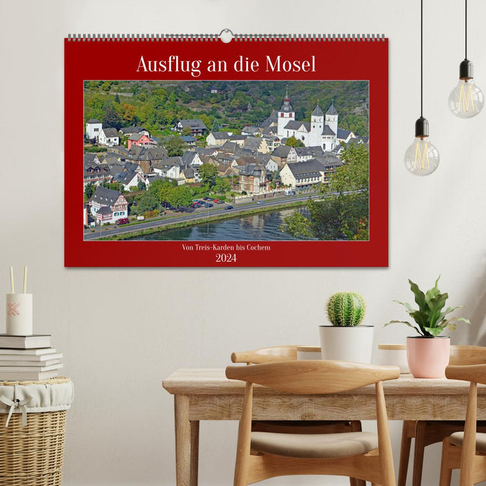 Trip to the Moselle (CALVENDO wall calendar 2024) 