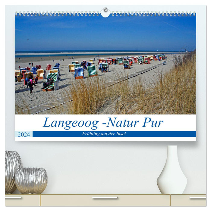 Langeoog - Pure Nature (CALVENDO Premium Wall Calendar 2024) 