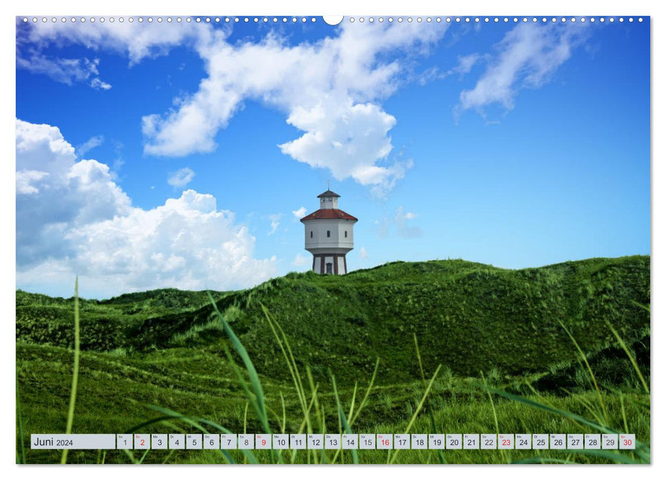 Langeoog - Pure Nature (CALVENDO Premium Wall Calendar 2024) 