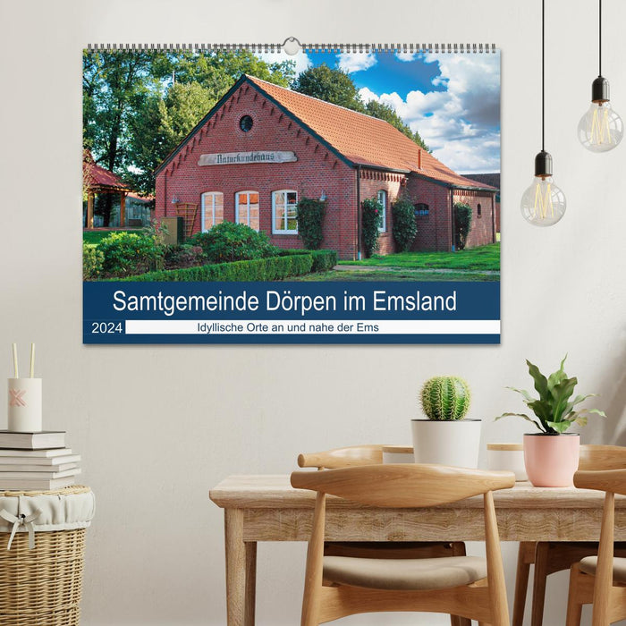 Samtgemeinde Dörpen im Emsland (CALVENDO Wandkalender 2024)