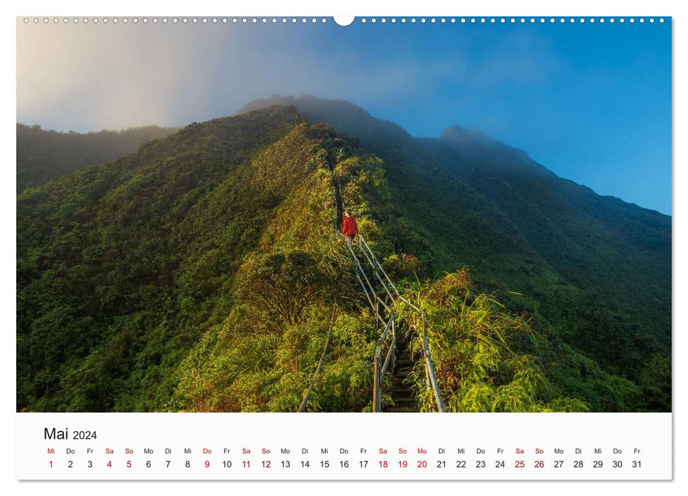 Hawaii - Sommer, Sonne, Urlaub (CALVENDO Wandkalender 2024)