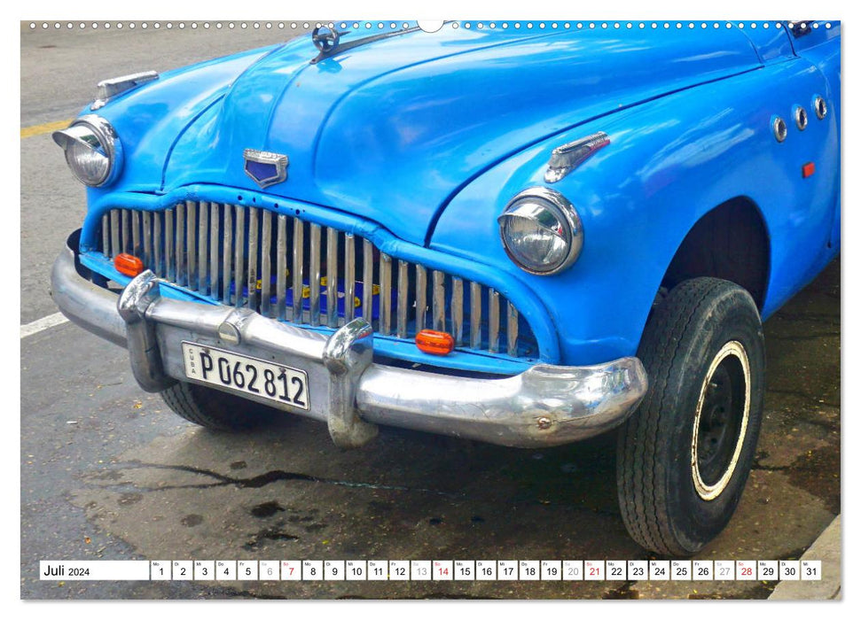 Buick Pickups - US-Lastenesel in Kuba (CALVENDO Premium Wandkalender 2024)