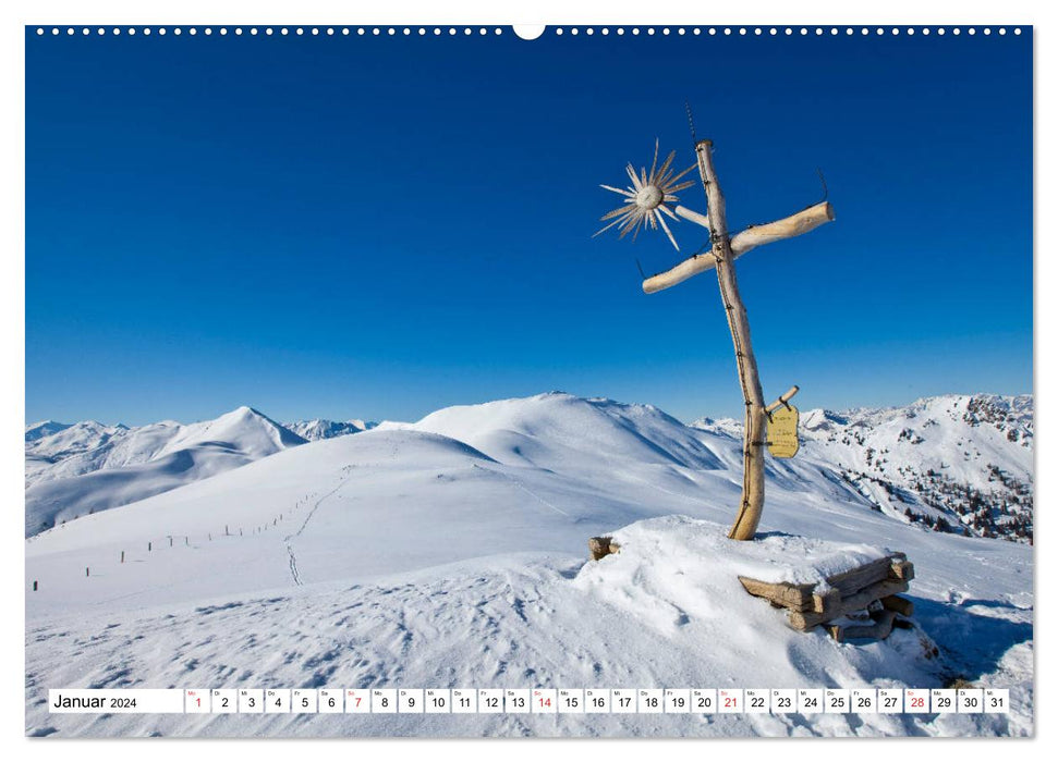 Großarl & Hüttschlag (CALVENDO Premium Wandkalender 2024)