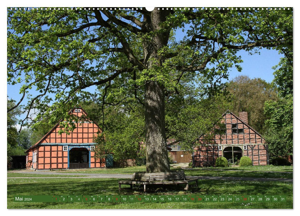 Hannoversches Wendland Verträumtes Landleben (CALVENDO Wandkalender 2024)