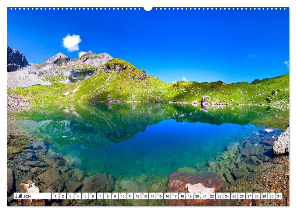 Greetings from Untertauern (CALVENDO Premium Wall Calendar 2024) 