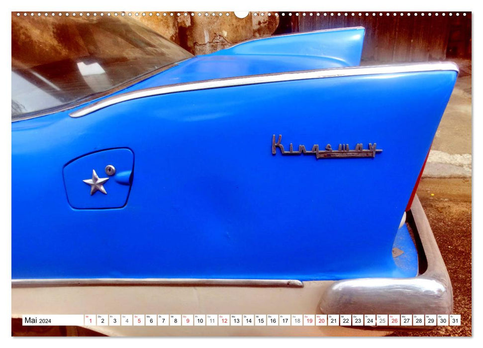 Fin carrier. Spectacular vintage cars from the fifties (CALVENDO wall calendar 2024) 