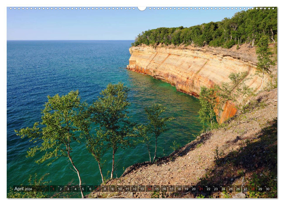 Great Lakes - The Great Lakes (CALVENDO Wall Calendar 2024) 