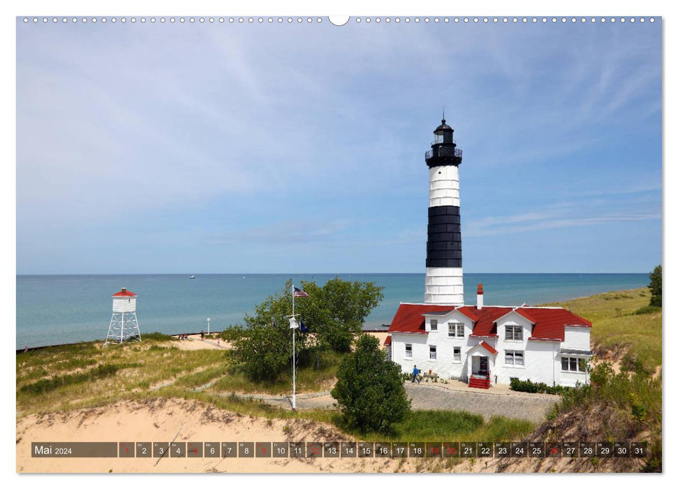 Great Lakes - The Great Lakes (CALVENDO Wall Calendar 2024) 