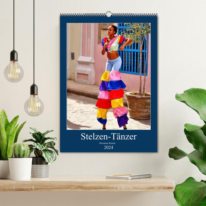 Stelzen-Tänzer - Havannas Riesen (CALVENDO Wandkalender 2024)