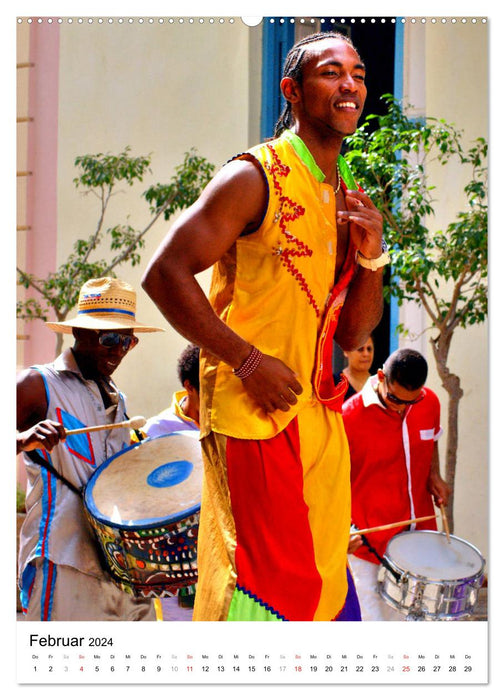 Stilt dancers - Havana's giants (CALVENDO wall calendar 2024) 