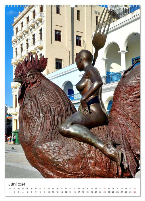 Erotica Cubana - Begegnungen in Havanna (CALVENDO Wandkalender 2024)