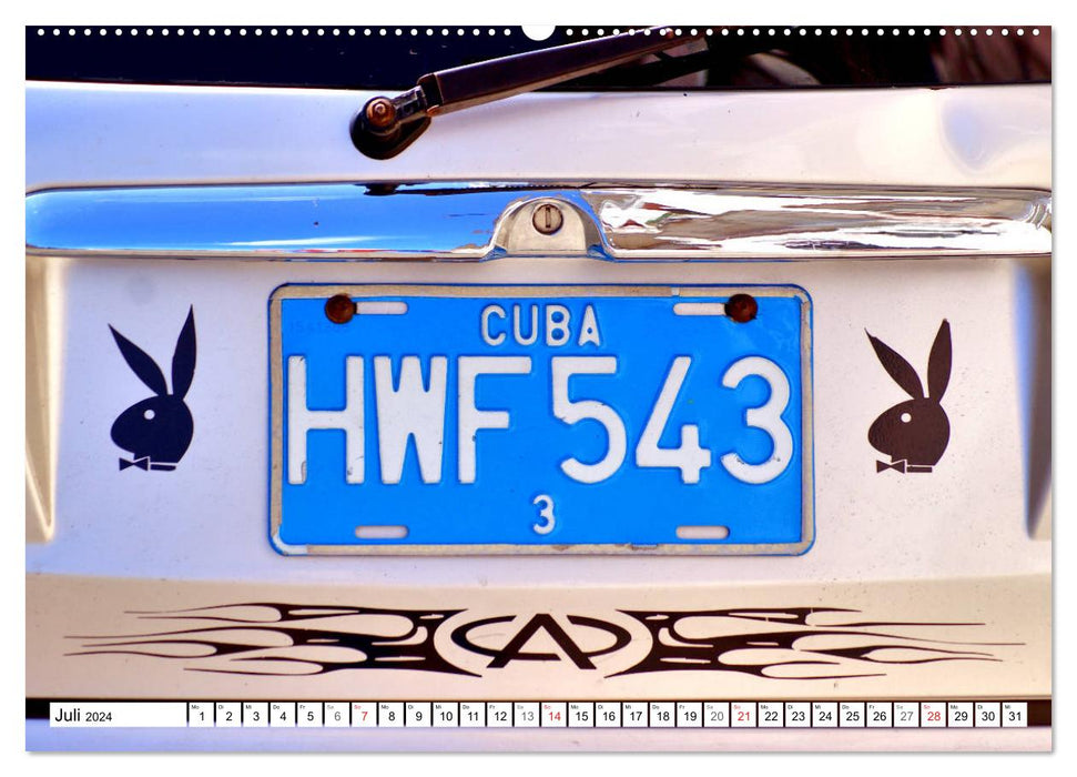 Sexy Cars in Cuba - Faszinierende Oldtimer in Havanna (CALVENDO Premium Wandkalender 2024)