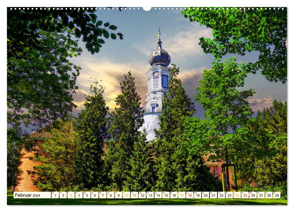 Travel through Germany - Jever in Friesland (CALVENDO Premium Wall Calendar 2024) 