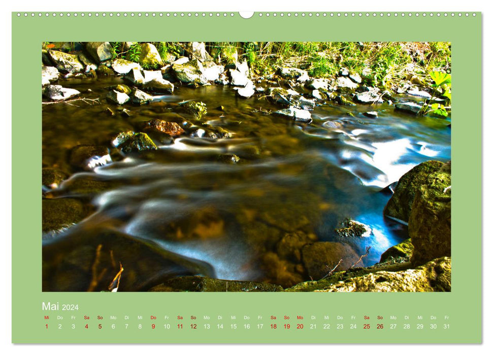 Rhön 2024 The green idyll (CALVENDO wall calendar 2024) 