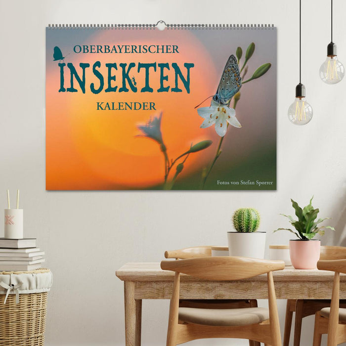 Oberbayerischer Insekten Kalender (CALVENDO Wandkalender 2024)