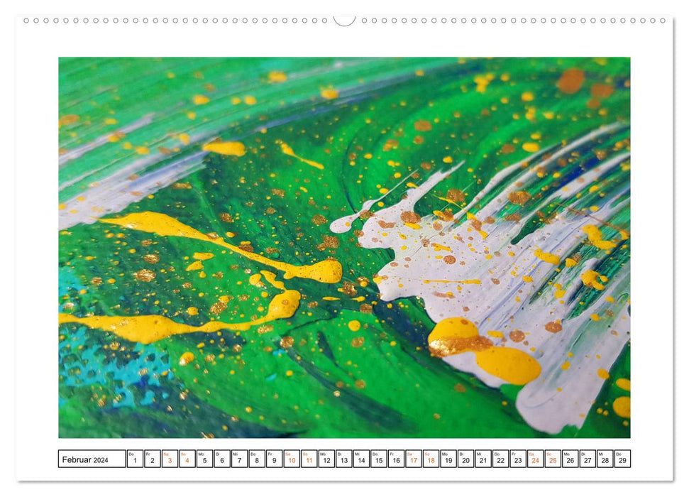 SeelenFreudeBilder - Leuchtende Inspirationsfunken für Deinen Tag (CALVENDO Premium Wandkalender 2024)
