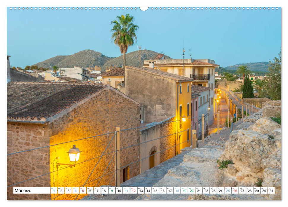 Mallorca dream island in the Mediterranean (CALVENDO Premium Wall Calendar 2024) 