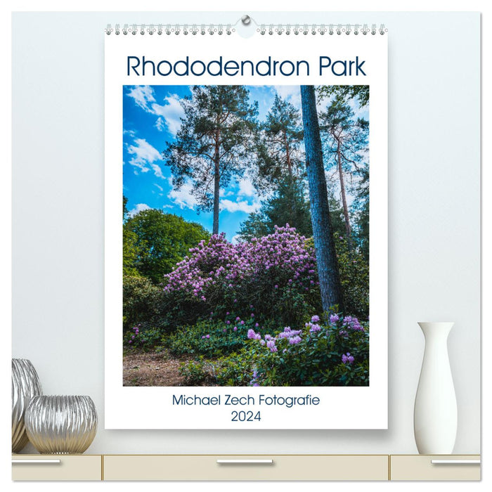 Rhododendron Park (CALVENDO Premium Wandkalender 2024)