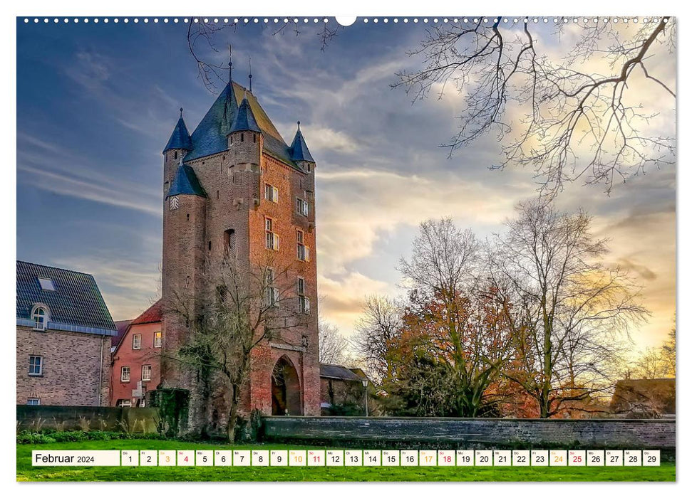 Travel through Germany - Xanten on the Lower Rhine (CALVENDO wall calendar 2024) 