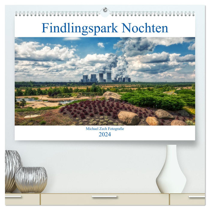 Der Findlingspark in der Lausitz (CALVENDO Premium Wandkalender 2024)