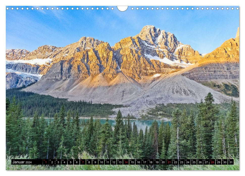 Eine Rundreise durch Kanada (CALVENDO Wandkalender 2024)