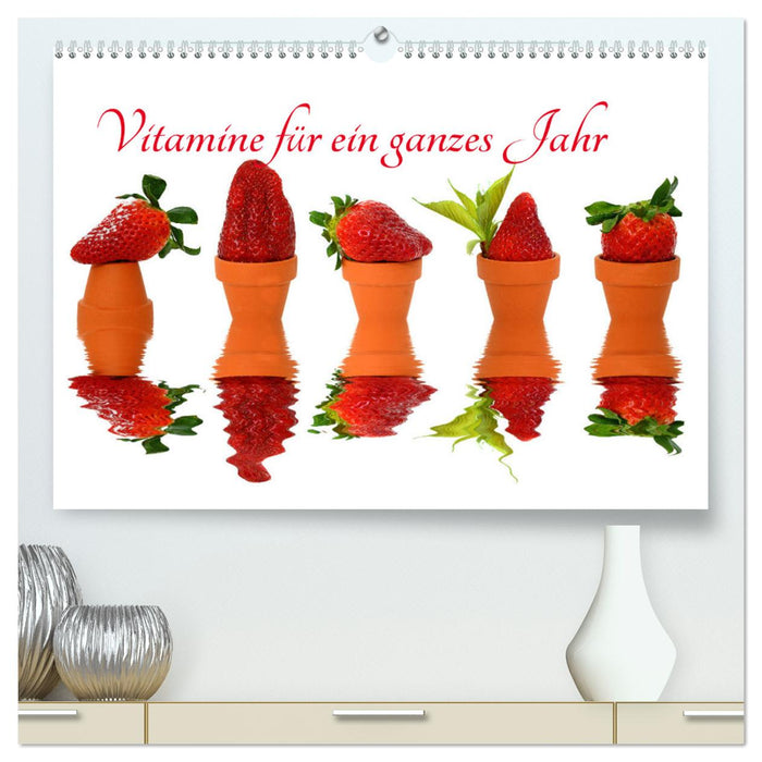 Vitamins for a whole year (CALVENDO Premium Wall Calendar 2024) 