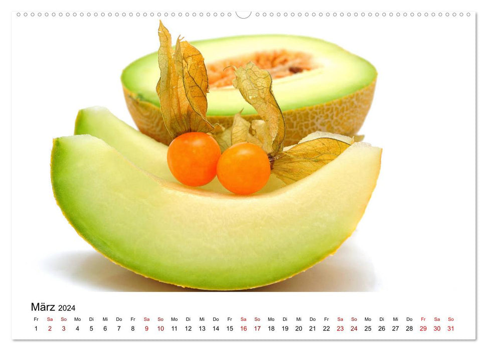 Vitamine für ein ganzes Jahr (CALVENDO Premium Wandkalender 2024)