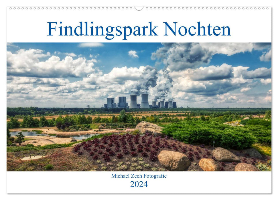 Der Findlingspark in der Lausitz (CALVENDO Wandkalender 2024)