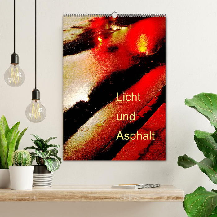 Licht und Asphalt (CALVENDO Wandkalender 2024)