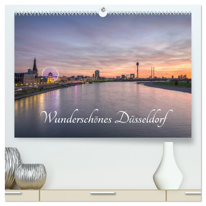 Wunderschönes Düsseldorf (CALVENDO Premium Wandkalender 2024)