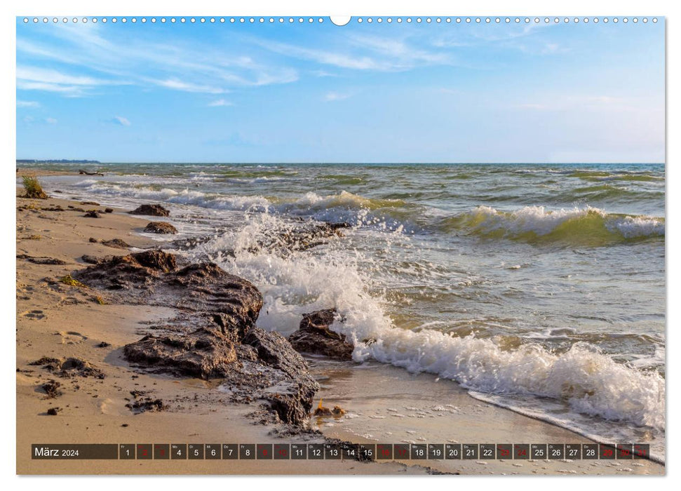 Impressionen von der Ostsee Fischland-Darß-Zingst (CALVENDO Wandkalender 2024)