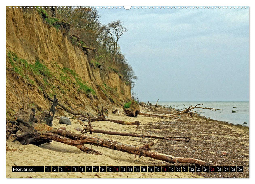 Insel Poel - Sehnsuchtsort in der Ostsee (CALVENDO Premium Wandkalender 2024)